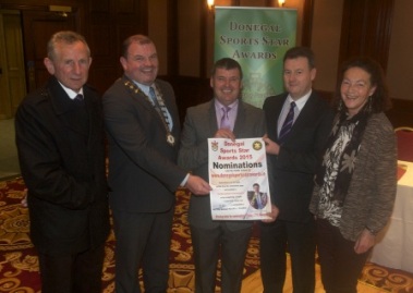 Donegal Sports Star Award 2015 nominations launch 379 x 269